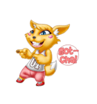 Sporty Foxy（個別スタンプ：3）