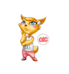 Sporty Foxy（個別スタンプ：4）