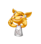 Sporty Foxy（個別スタンプ：17）