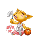 Sporty Foxy（個別スタンプ：22）