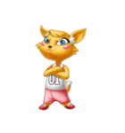 Sporty Foxy（個別スタンプ：28）