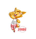 Sporty Foxy（個別スタンプ：33）