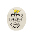 手書き感100ぱーせんと ぱんだ（個別スタンプ：15）