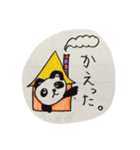 手書き感100ぱーせんと ぱんだ（個別スタンプ：19）