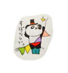 手書き感100ぱーせんと ぱんだ（個別スタンプ：30）