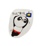 手書き感100ぱーせんと ぱんだ（個別スタンプ：33）