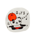 手書き感100ぱーせんと ぱんだ（個別スタンプ：39）