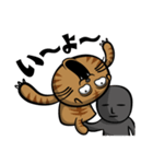 パペットにゃんこ（個別スタンプ：4）