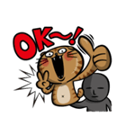 パペットにゃんこ（個別スタンプ：7）