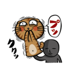 パペットにゃんこ（個別スタンプ：15）