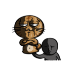 パペットにゃんこ（個別スタンプ：21）