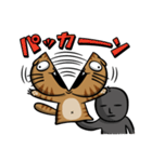 パペットにゃんこ（個別スタンプ：30）