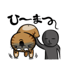 パペットにゃんこ（個別スタンプ：32）