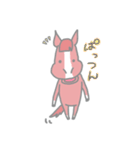馬ですが②（個別スタンプ：33）