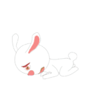 Rabbit playing alone full pack（個別スタンプ：11）