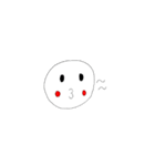自作！手書き顔文字（個別スタンプ：5）