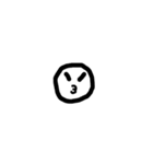 自作！手書き顔文字（個別スタンプ：7）