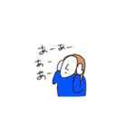まきさんの皆まで言わない薄味スタンプ（個別スタンプ：16）