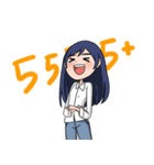 my name is Leslie（個別スタンプ：17）