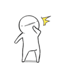 しろいこびと～ここぞと編～（個別スタンプ：10）