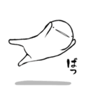 しろいこびと～ここぞと編～（個別スタンプ：23）