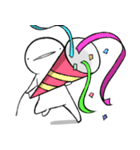 しろいこびと～ここぞと編～（個別スタンプ：31）