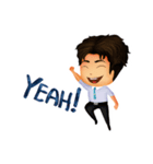 Amagia Cartoon（個別スタンプ：9）