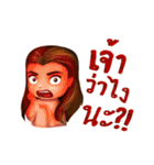 Amagia Cartoon（個別スタンプ：21）
