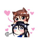 They are my friends Ver.Chinese（個別スタンプ：40）