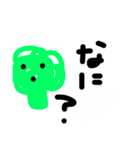 手書きブロッコリー（個別スタンプ：1）