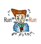 Huatang man (Eng version)（個別スタンプ：15）