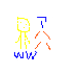 毒舌ドット絵ボーットくん。（個別スタンプ：13）