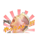 「NANISAMA？」Oh-changがマイクで叫ぶ！（個別スタンプ：4）