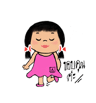 GiGi a lovely girl（個別スタンプ：4）