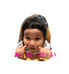 イヤイヤ姉さんとデブ坊や（個別スタンプ：7）