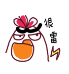 Bushy Eyebrows ＆ Long-chinned Bird（個別スタンプ：29）