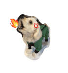 犬のヴィくん(挨拶編)（個別スタンプ：7）