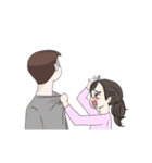 dramatic girlfriend（個別スタンプ：7）