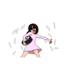 dramatic girlfriend（個別スタンプ：10）