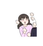 dramatic girlfriend（個別スタンプ：20）