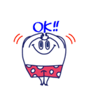 乳歯のてぃーすくん！（個別スタンプ：12）