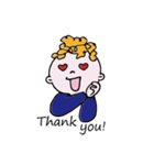 My Curly Hair2（個別スタンプ：2）