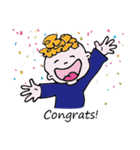 My Curly Hair2（個別スタンプ：5）