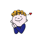 My Curly Hair2（個別スタンプ：7）