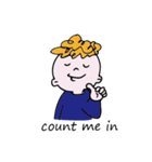 My Curly Hair2（個別スタンプ：8）