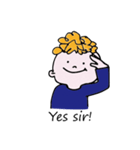 My Curly Hair2（個別スタンプ：12）