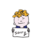 My Curly Hair2（個別スタンプ：22）