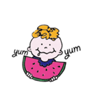 My Curly Hair2（個別スタンプ：35）