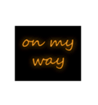 Animated Neon Sticker（個別スタンプ：4）