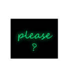 Animated Neon Sticker（個別スタンプ：7）